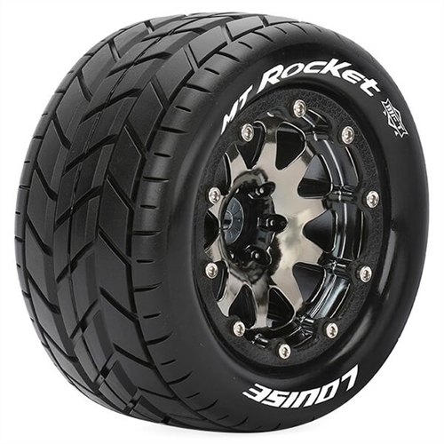 LOUISE RC MT-ROCKET 1/10 SOFT BEAD-LOCK/0 OFFSET HEX 12MM B